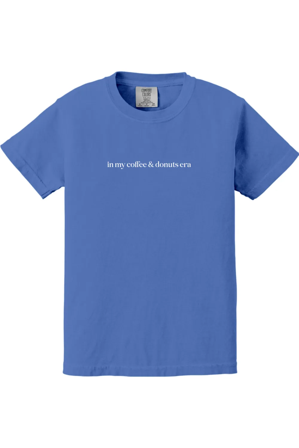 In My Coffee & Donuts Era Youth T-shirt - Comfort Colors
