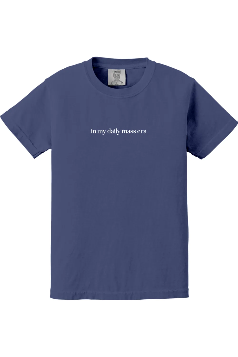 In My Daily Mass Era Youth T-shirt - Comfort Colors
