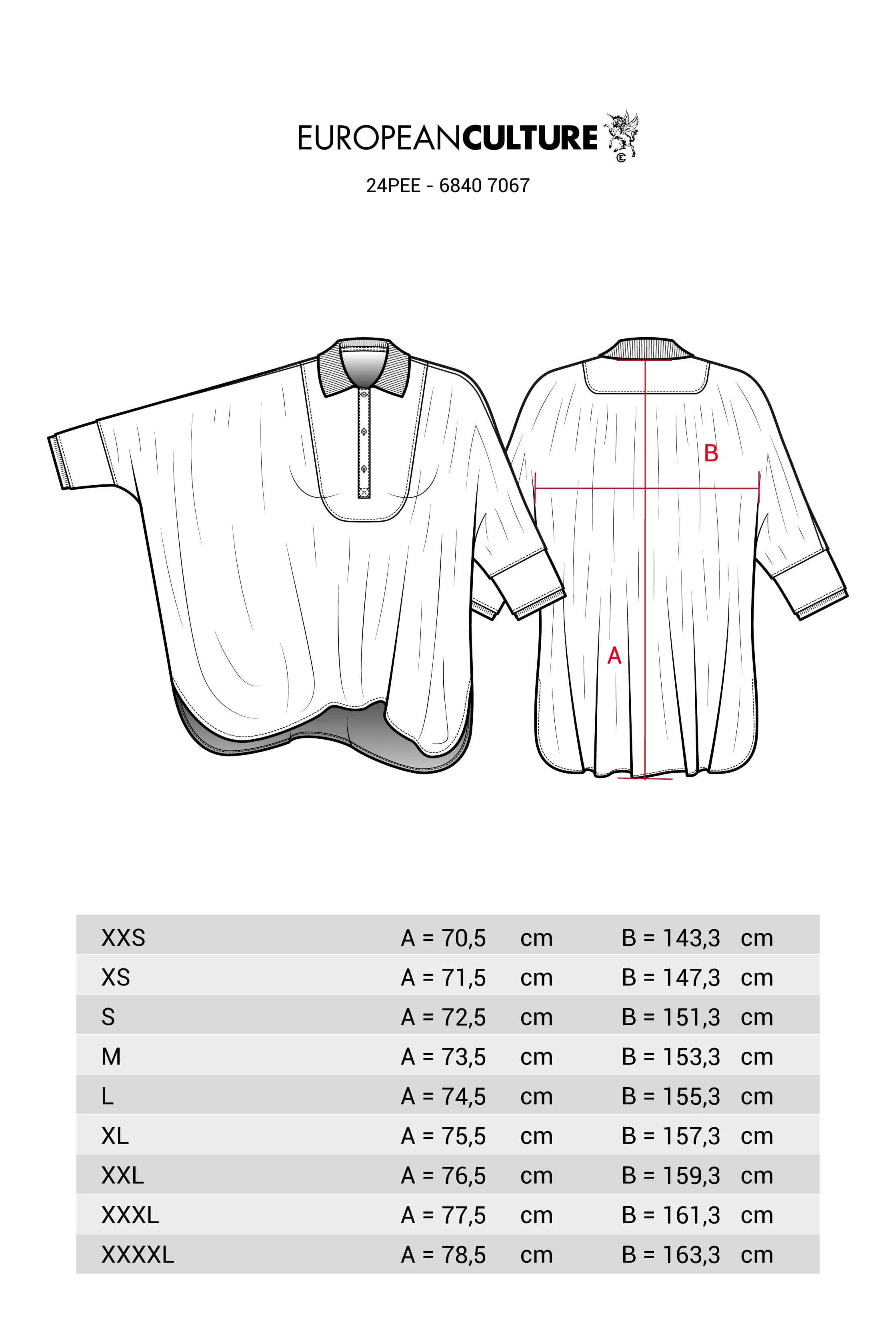 Oversized Ramié Shirt Garment Dyed 6840 7067