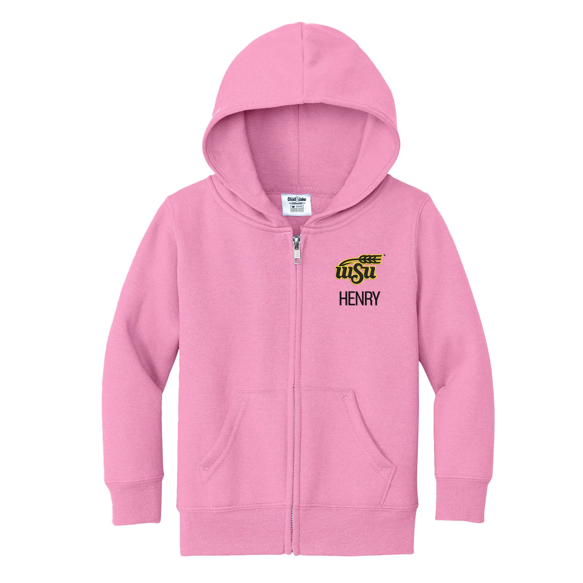 Personalized Wichita State Shockers Wheat Toddler Full-Zip Sweatshirt
