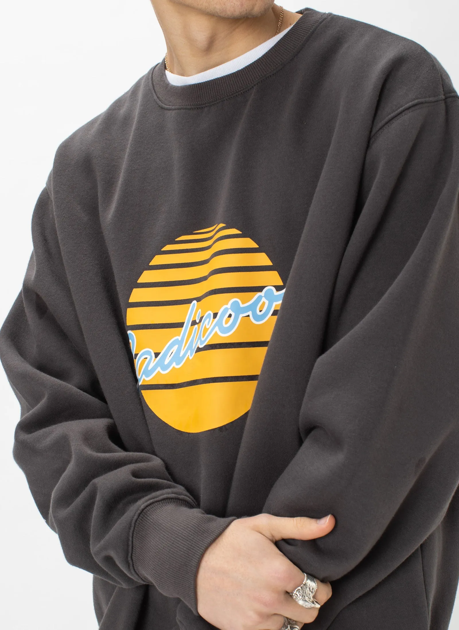 Radicools Crew Sweater Pigment Black