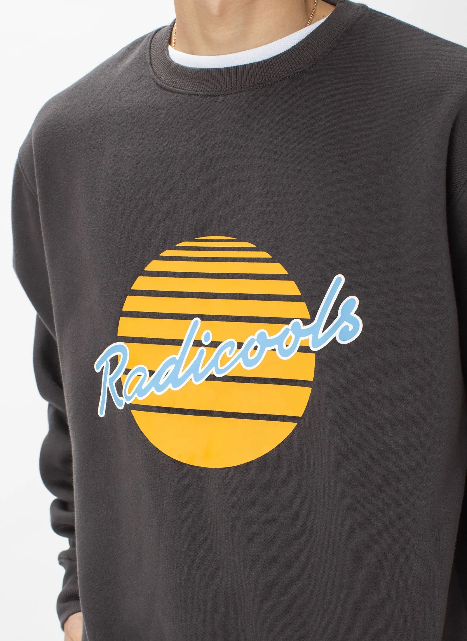 Radicools Crew Sweater Pigment Black